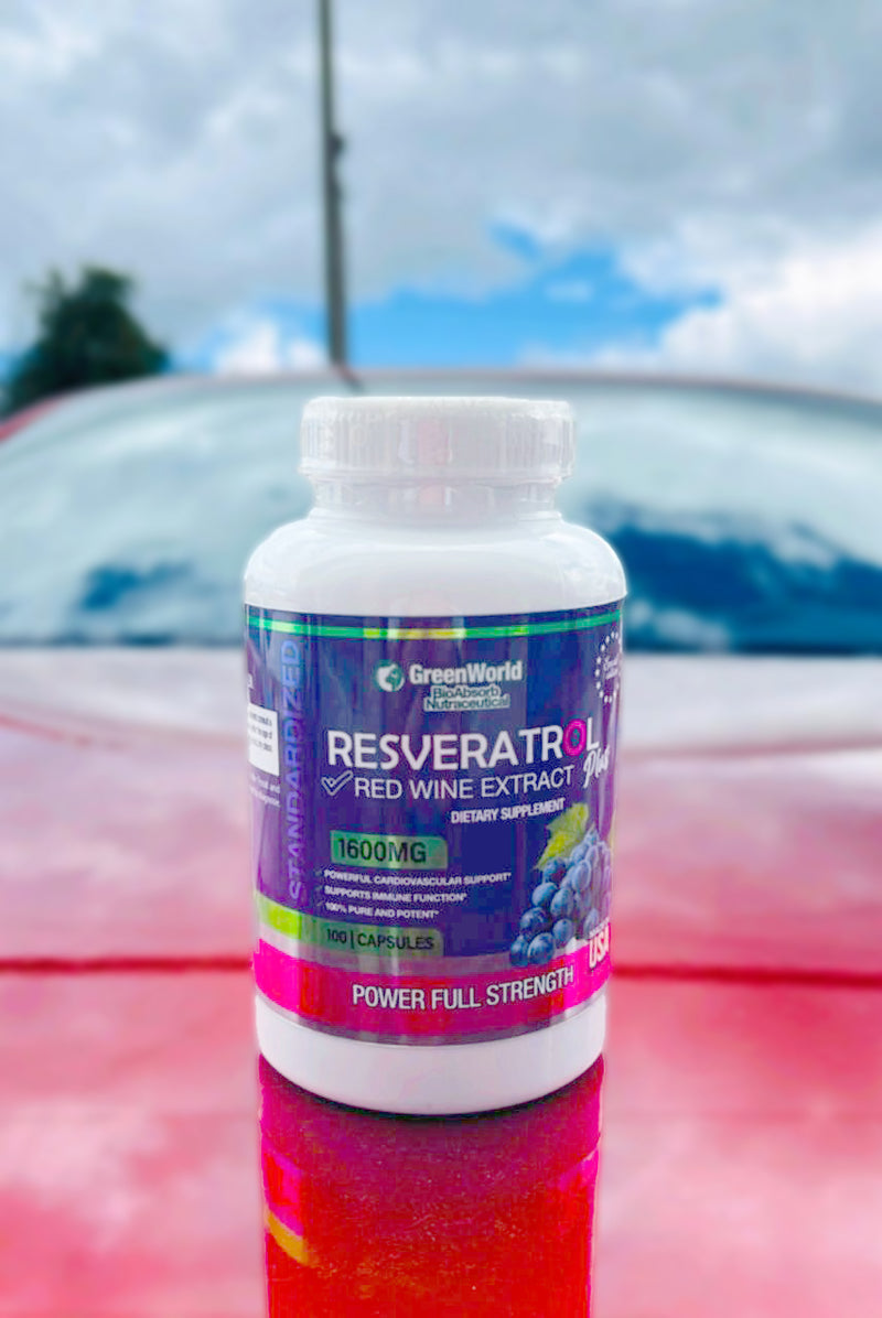 RESVERATROL 1600 MG - EL SUPLEMENTO DEL MOMENTO (100 CÁPSULAS)